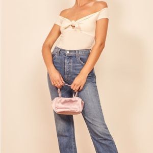 Reformation Sophia Cap Sleeve Bodysuit